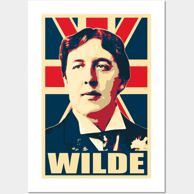 Oscar Wilde America Wall Art by Nerd_art